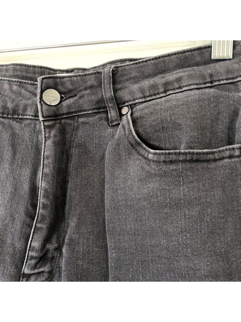 Forever New Eva High Rise Mom Jeans 6 Washed Black - Picture 5 of 11
